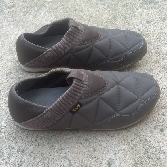 TEVA Ember Men's Brown Tan Quilted Moc Slipper Size 12 - Picture 2 of 8